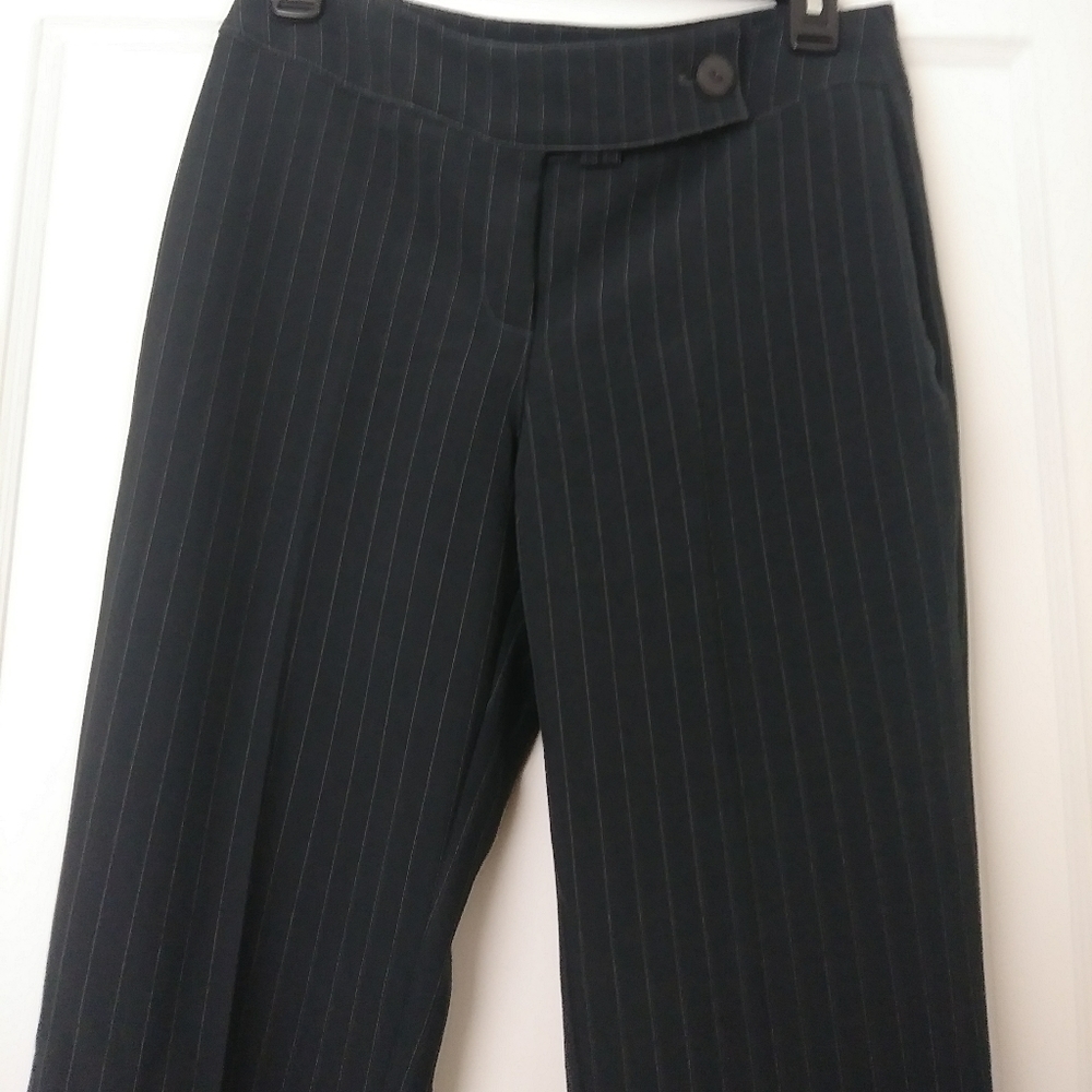 NWT -Dress Pants Navy Blue with white pinstripe